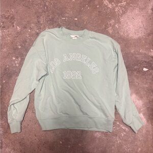 H&M Mint Green Crewneck Sweater
